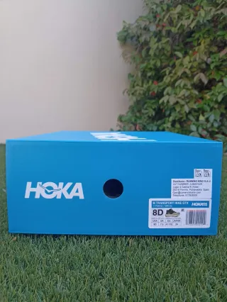Botas HOKA Transport Hike Gore-Tex a estrenar.