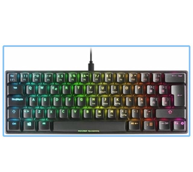 Mars Gaming MKMINIBRES Teclado Mecánico