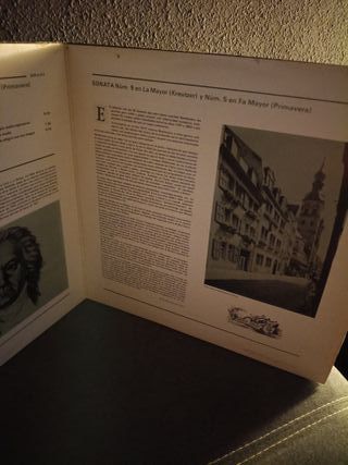Vinilo Beethoven: Sonatas Kreutzer y Primavera