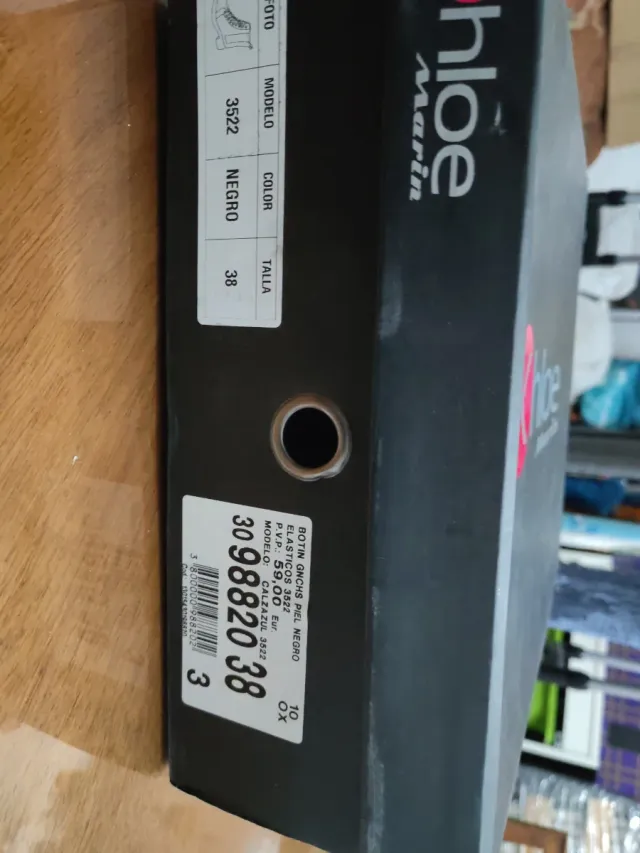 Botines negros mujer con cordones