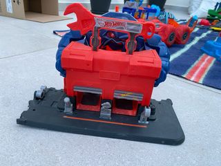 Juego Hot Wheels Taller Mecánico juguete