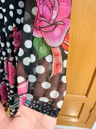 Vestido Desigual María Escote Flores