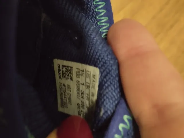 Zapatillas multitacos Adidas niño azul