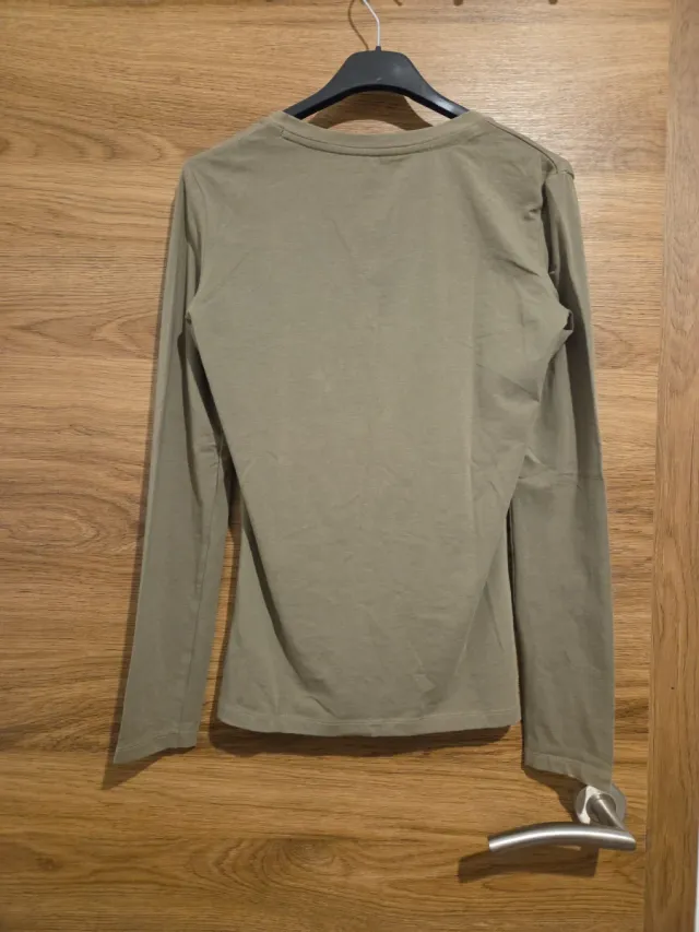 Camiseta Guess Manga Larga Verde Oliva