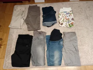 Pantalones premamá varios colores