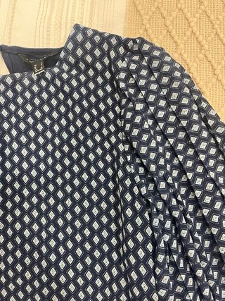 Camisa estampada mujer