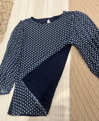 Camisa estampada mujer