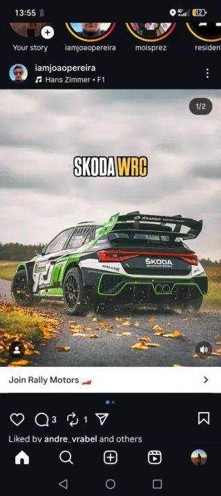 SKODA WRC Rally Car