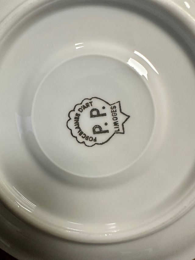 6 Tazas de Café de Porcelana limoges