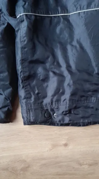 Chaqueta de moto KUM negra