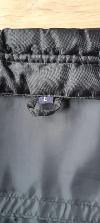 Chaqueta de moto KUM negra