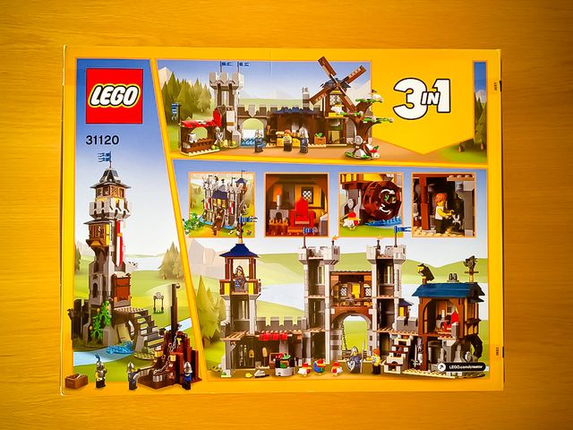 Lego Creator 31120 Castelo Medieval 3 em 1