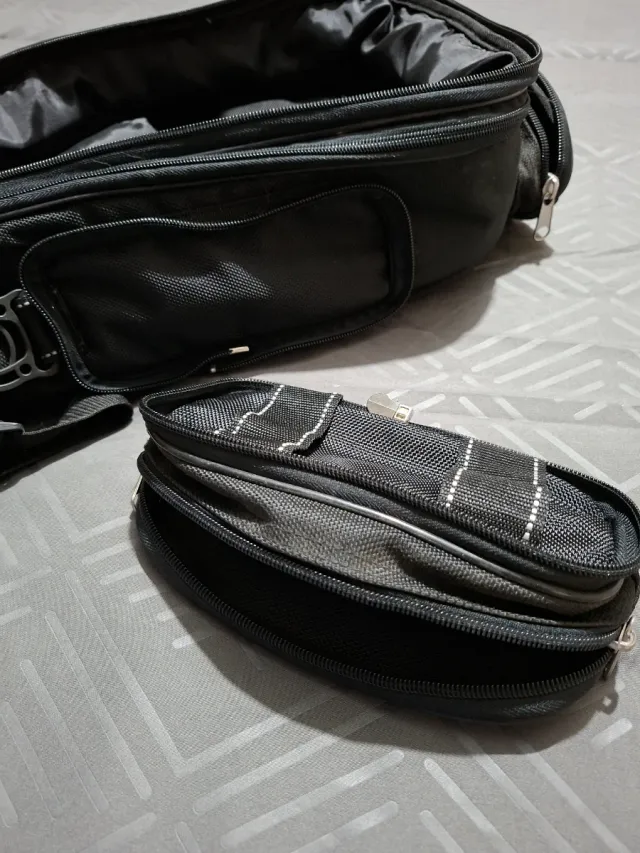 Bolsa mochila sobredepósito moto