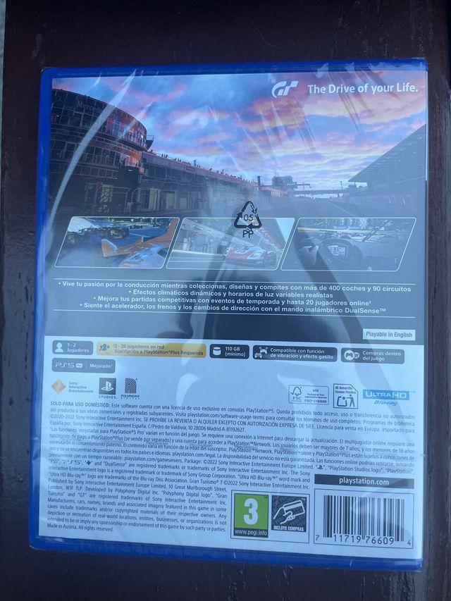 Juego Gran Turismo 7 PS5