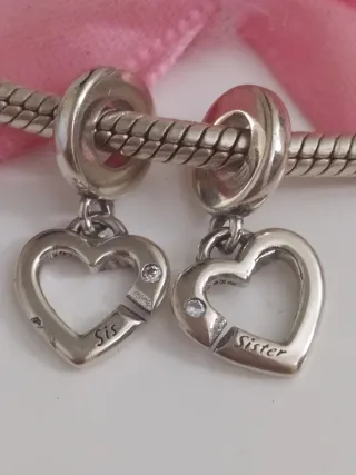 Charm Sister en plata S 925.