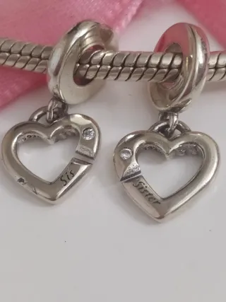 Charm Sister en plata S 925.