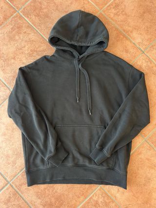 Felpa Breska Nera con Cappuccio