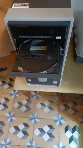 Torre PC sobremesa negra y gris