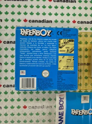 Paperboy Game Boy Nintendo