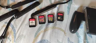 Nintendo Switch c/ 7 Jogos e Acessórios