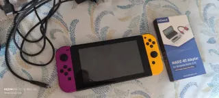 Nintendo Switch c/ 7 Jogos e Acessórios