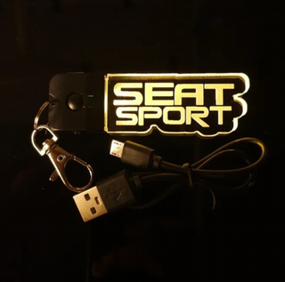 Llavero LED Seat Sport Logo - Multicolor