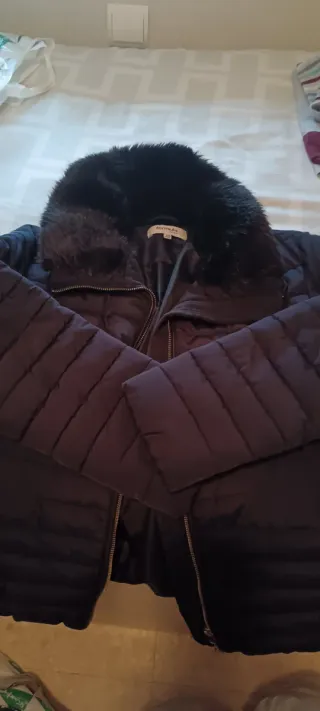 Chaquetón azul marino Talla 40