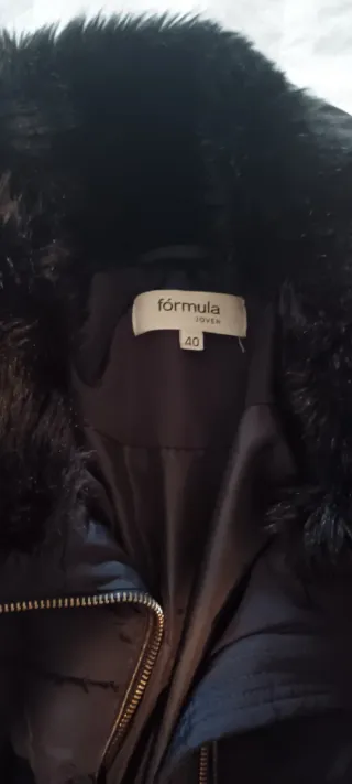 Chaquetón azul marino Talla 40