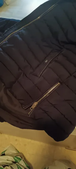 Chaquetón azul marino Talla 40