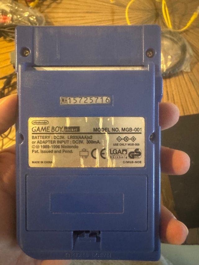 Game Boy Pocket Azul Nintendo