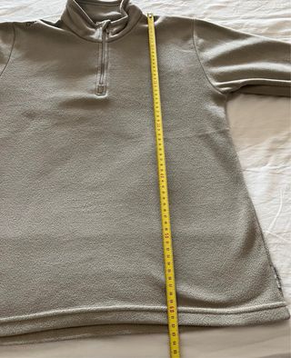 Sudadera polar Quechua beige