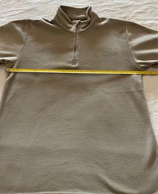 Sudadera polar Quechua beige