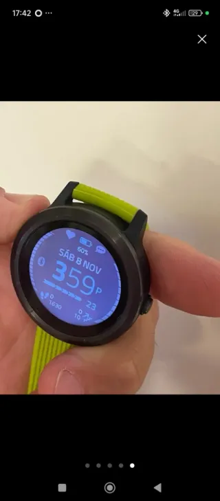 Reloj Garmin Vivoactive 3 Negro y Amarillo