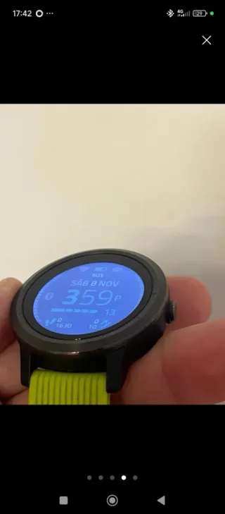 Reloj Garmin Vivoactive 3 Negro y Amarillo