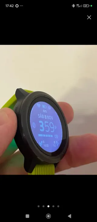 Reloj Garmin Vivoactive 3 Negro y Amarillo