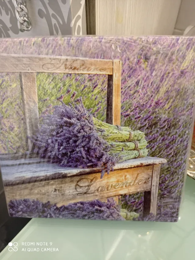 Stampa su tela Lavanda, ancora sigillata