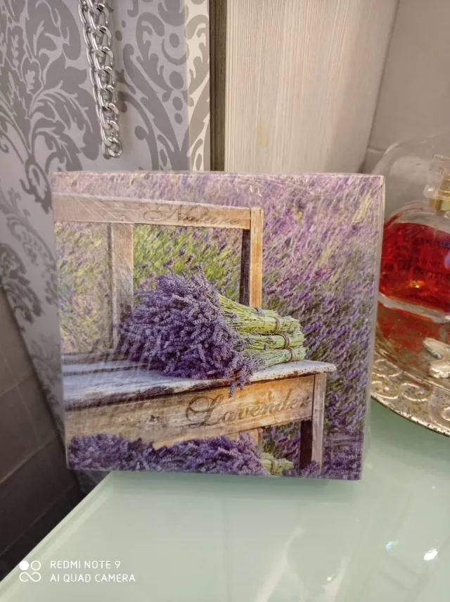 Stampa su tela Lavanda, ancora sigillata