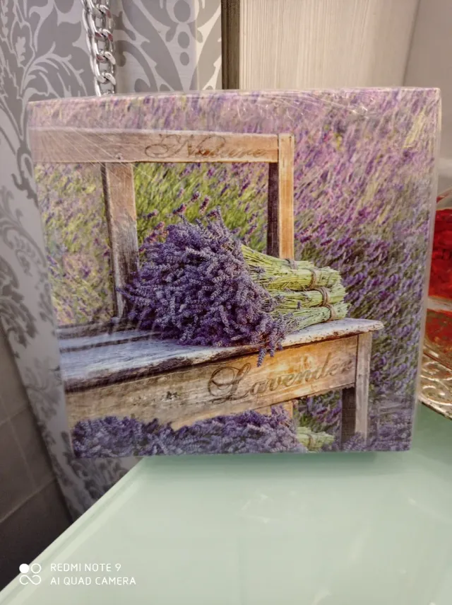Stampa su tela Lavanda, ancora sigillata