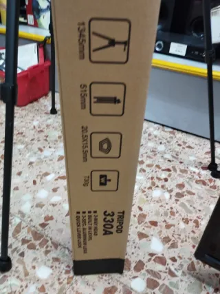 Trípode de aluminio