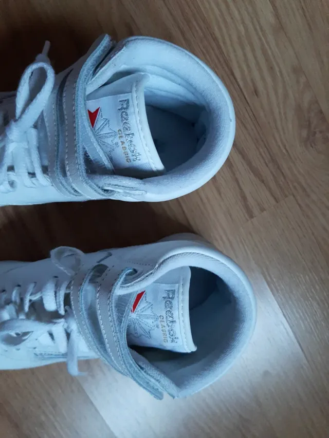 Reebok Clásicas de bota Blancas Talla 36