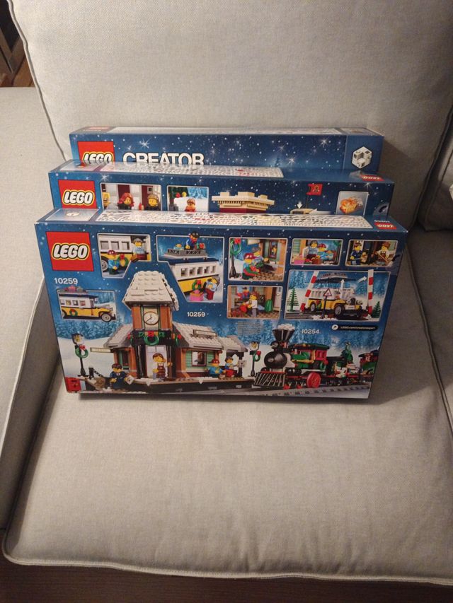 LEGO Creator 10259 10263 10254 Navidad