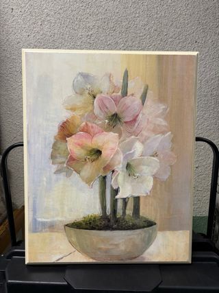 Cuadro decorativo flores