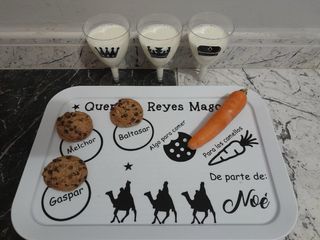 Bandeja Reyes Magos personalizada