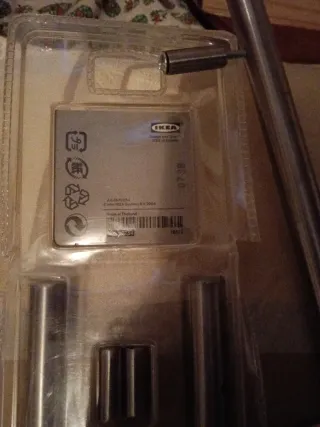 Maniglie per cassetti IKEA in acciaio inossidabile