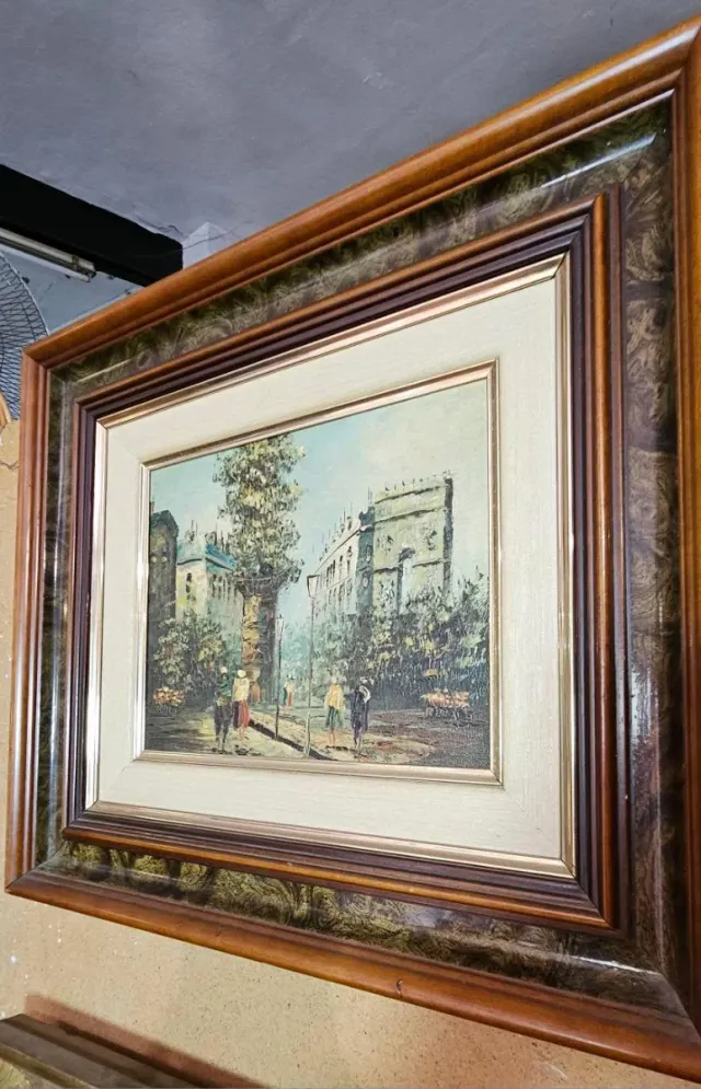 Cuadro pintado a mano