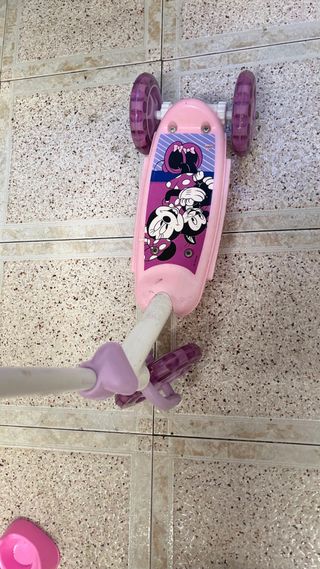 Patín 3 ruedas niña Minnie Mouse