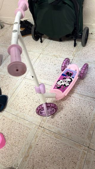 Patín 3 ruedas niña Minnie Mouse