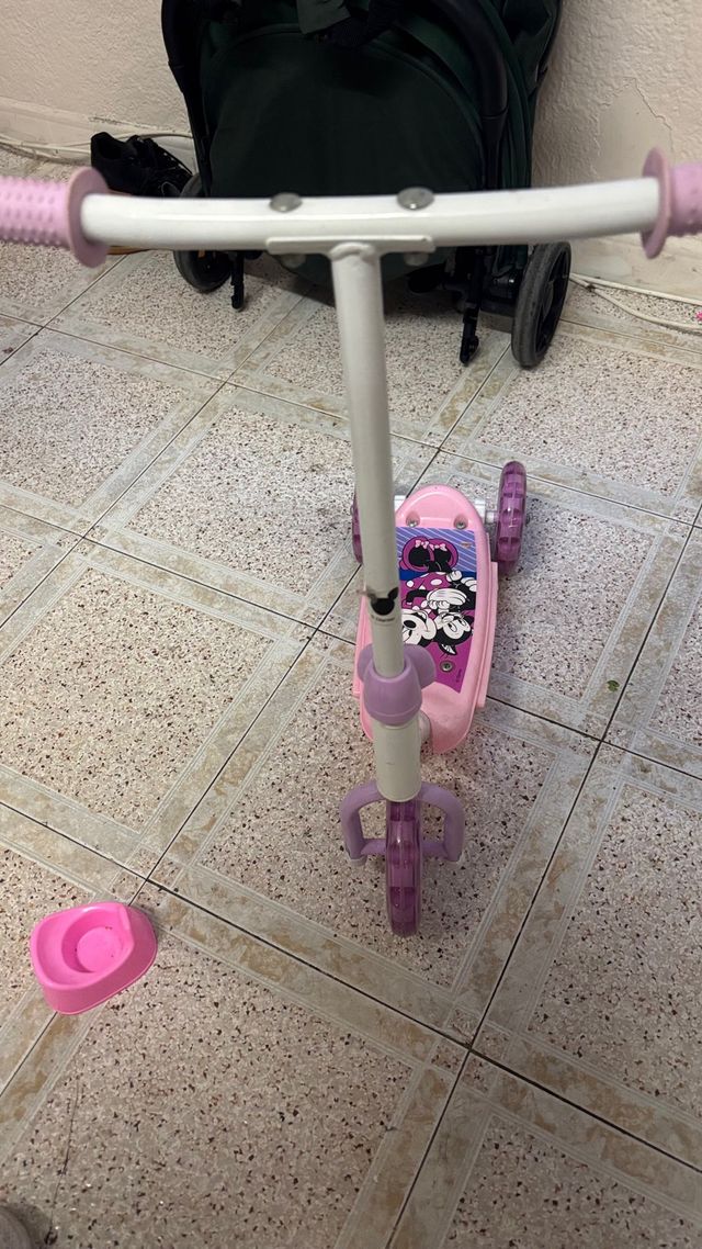 Patín 3 ruedas niña Minnie Mouse