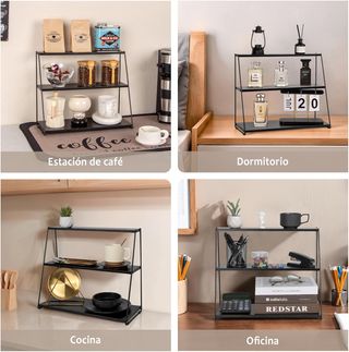 Estante Organizador de Café 3 Niveles