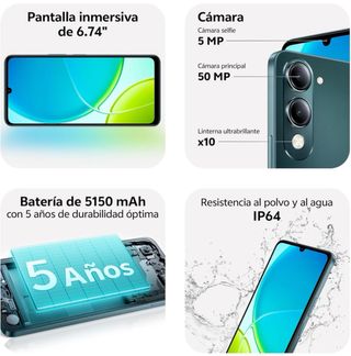 Movil VIVO Y29S 5G 256GB